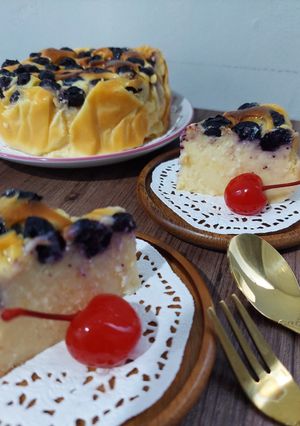 Blueberries Yogurt “Cheesecake”