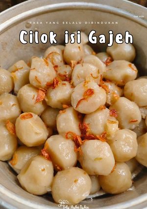 Cilok isi Gajeh