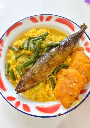 Sayur Lodeh Iwak Asap dan Godho Tempe Khas Tuban