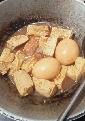 Semur Tahu Telur Pindang
