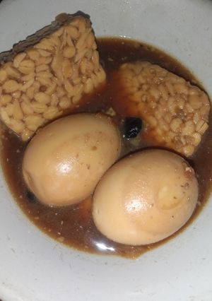 Semur telur tempe