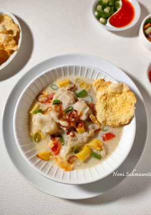 Soto Betawi (santan + susu)