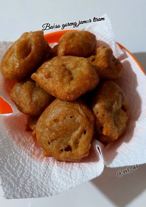 Bakso goreng jamur tiram
