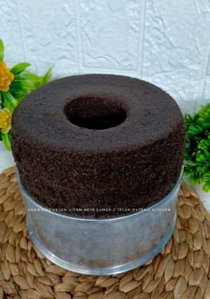 Brownies Ketan Hitam Keju Lumer 2 Telur