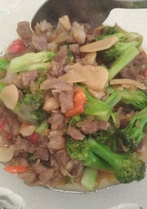 Oseng Brokoli Daging Sapi