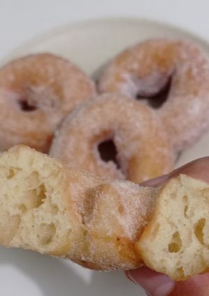 (Sourdough Discard) Donat Cair