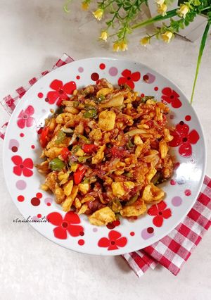 Tumis Telur Orak Arik